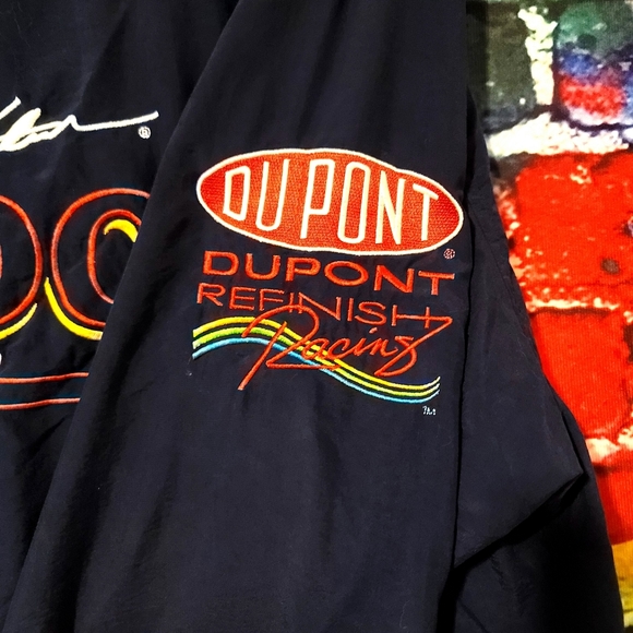 Vintage 90s Jeff Gordon Nascar Pullover Jacket - Picture 4 of 6